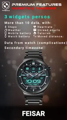 Feisar Watch Face android App screenshot 9