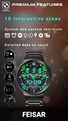 Feisar Watch Face android App screenshot 10