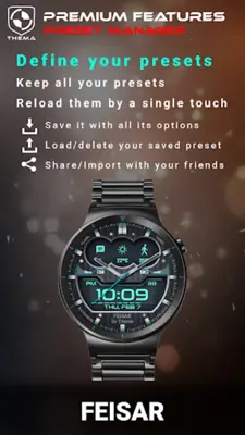 Feisar Watch Face android App screenshot 8